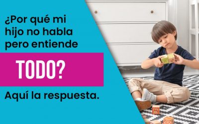Mi hijo no habla pero entiende todo. ¿Qué debo hacer?