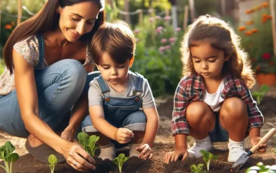 ¿Cómo enseñar a los niños sobre los alimentos? ¿Por qué los huertos caseros pueden ayudar?