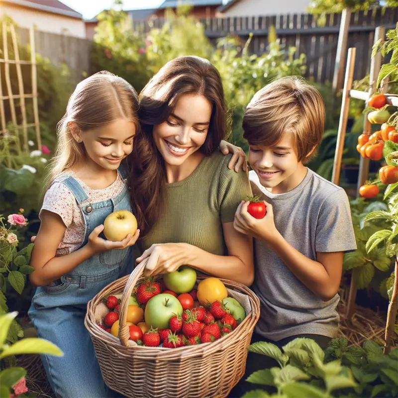cómo enseñar a los niños sobre los alimentos