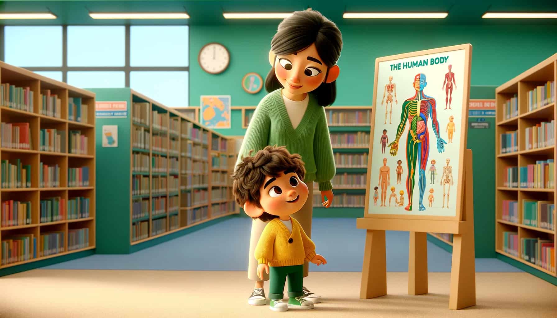 Como enseñar las partes del cuerpo a un niño de 3 a 4 años